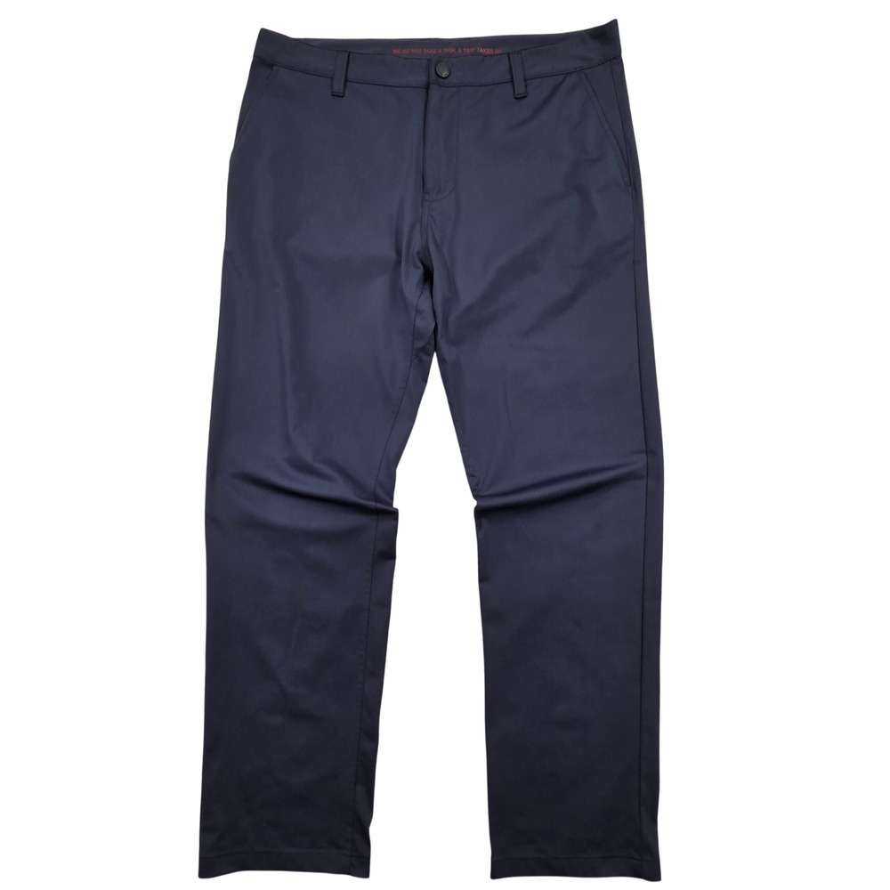 Rhone Commuter Pant Straight Leg Performance Navy Blue Mens 34x30 100161